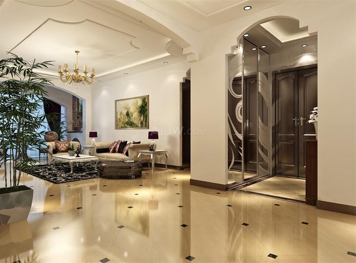 白樺林間145平米歐式風格設計