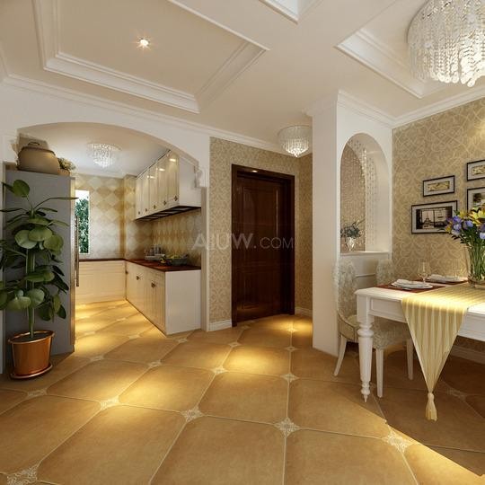 融僑城160平米歐式設(shè)計風(fēng)格