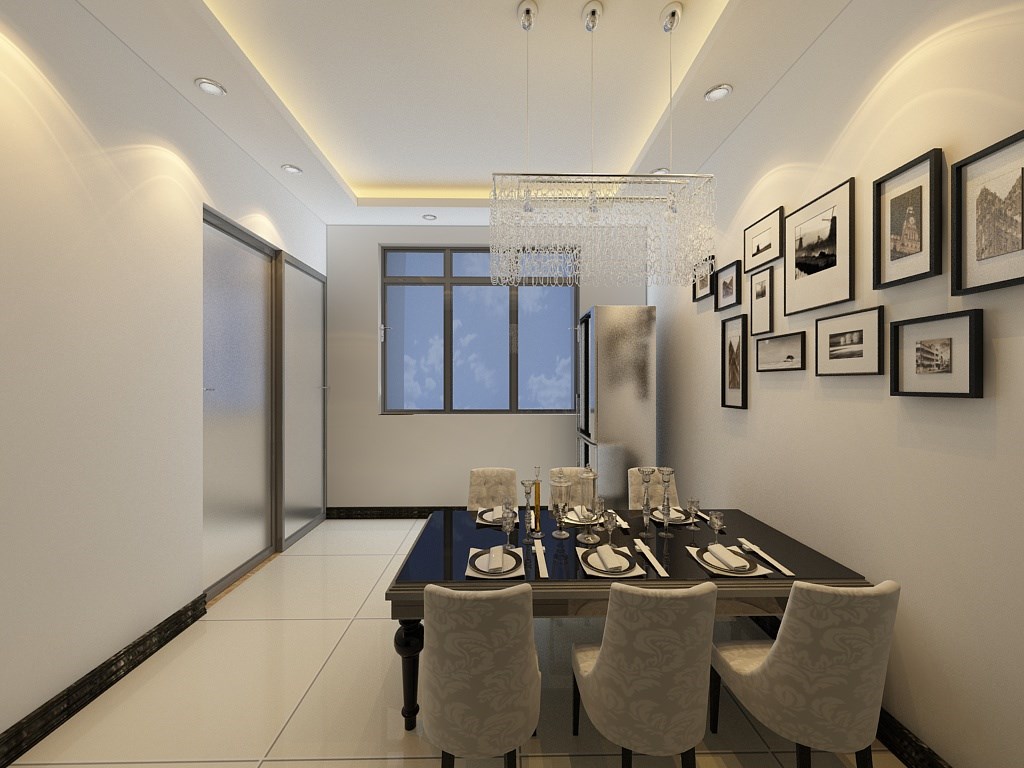 航天城小區(qū)/126平米/現(xiàn)代風(fēng)格