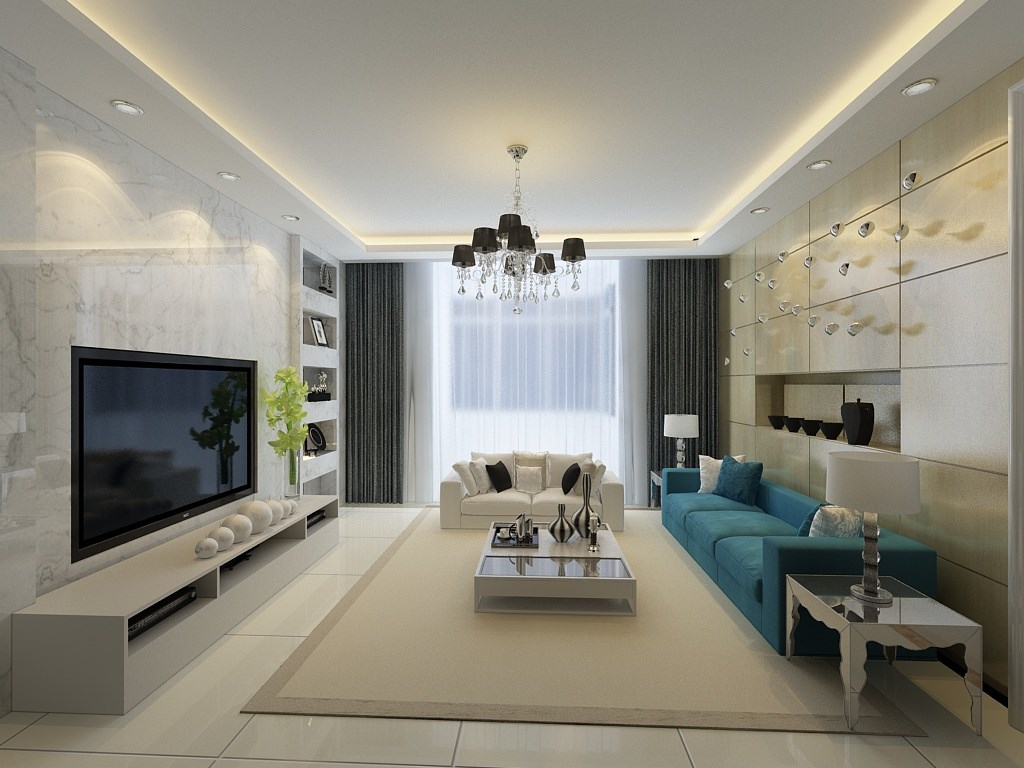 航天城小區(qū)/126平米/現(xiàn)代風(fēng)格