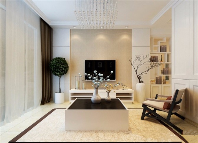 開元第一城110平米現(xiàn)代簡約風(fēng)格