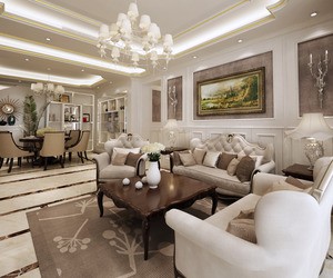 開元第一城120平米歐式設(shè)計風(fēng)格