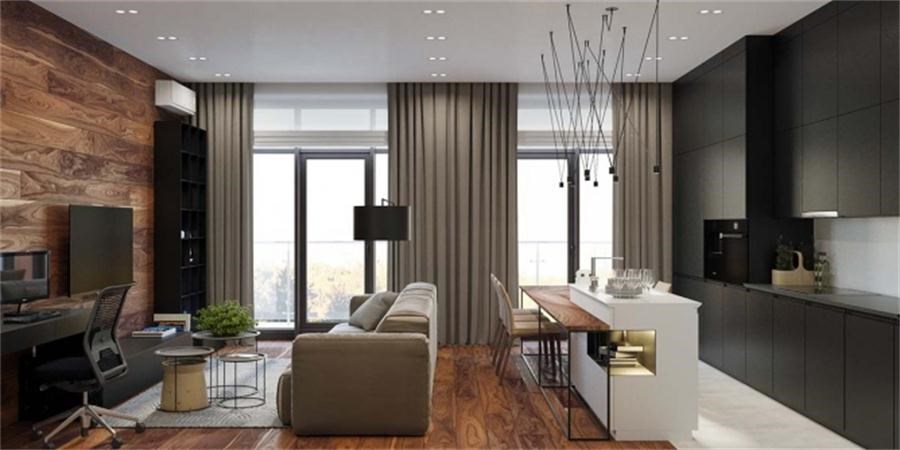 羅馬景福城/138平米/現(xiàn)代工業(yè)風(fēng)