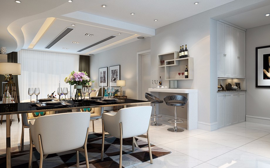 金泰假日花城/140平米/現(xiàn)代簡(jiǎn)約風(fēng)格裝修