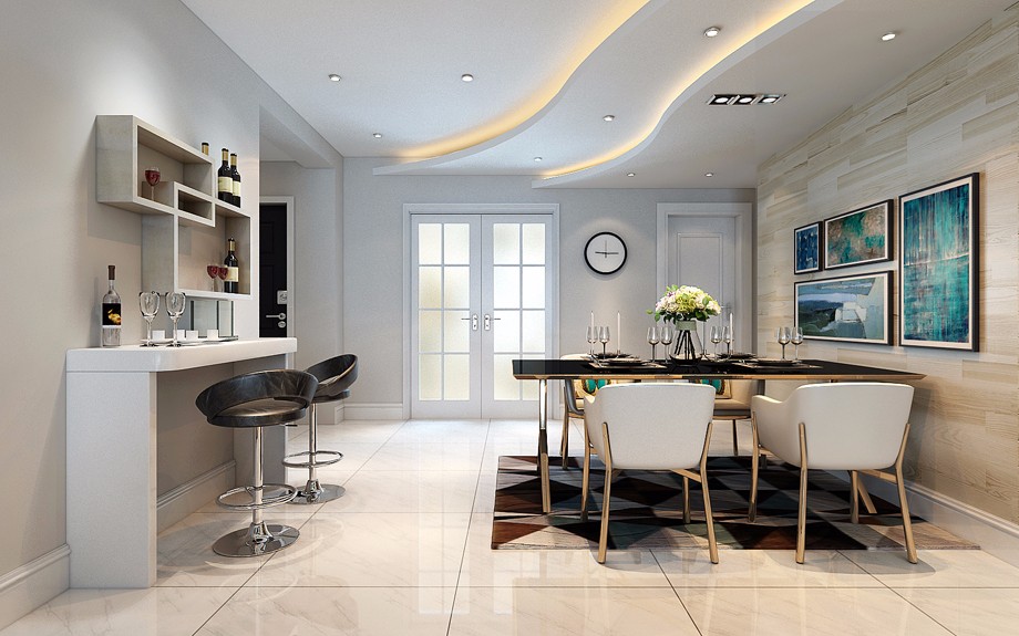 金泰假日花城/140平米/現(xiàn)代簡(jiǎn)約風(fēng)格裝修