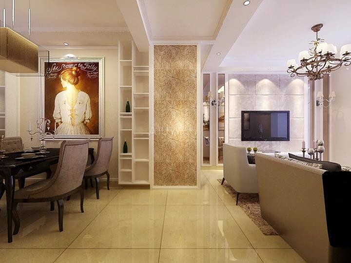 金科天籟城88平米現(xiàn)代簡約風格設計方案