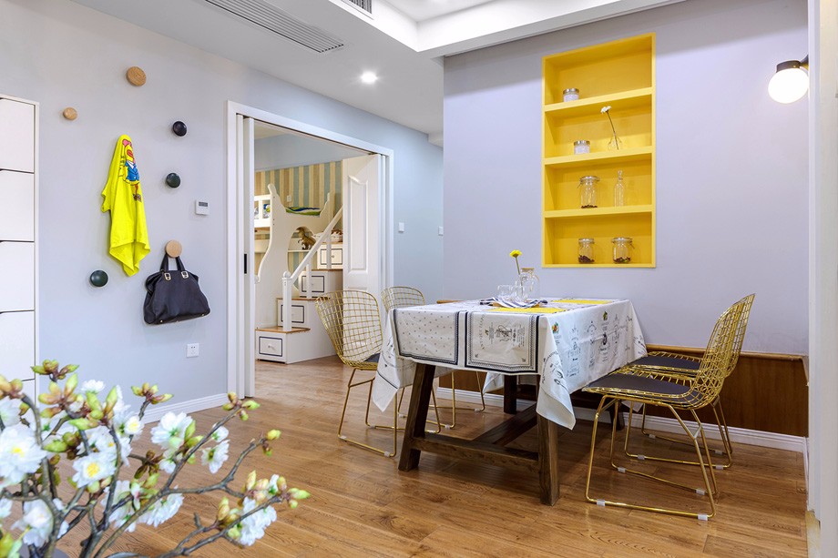 西市佳郡/120平米/北歐風(fēng)格裝修