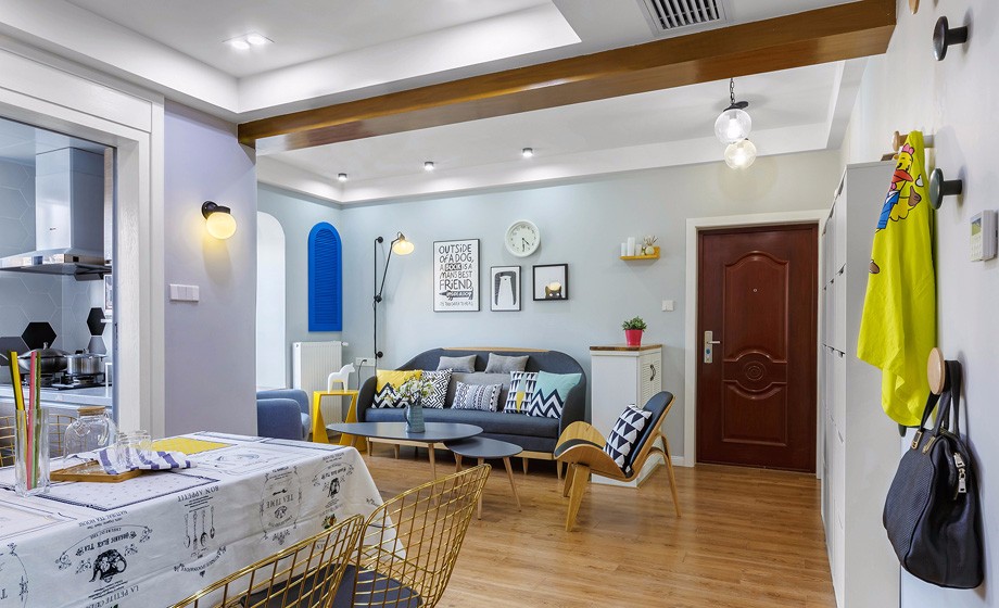 西市佳郡/120平米/北歐風(fēng)格裝修