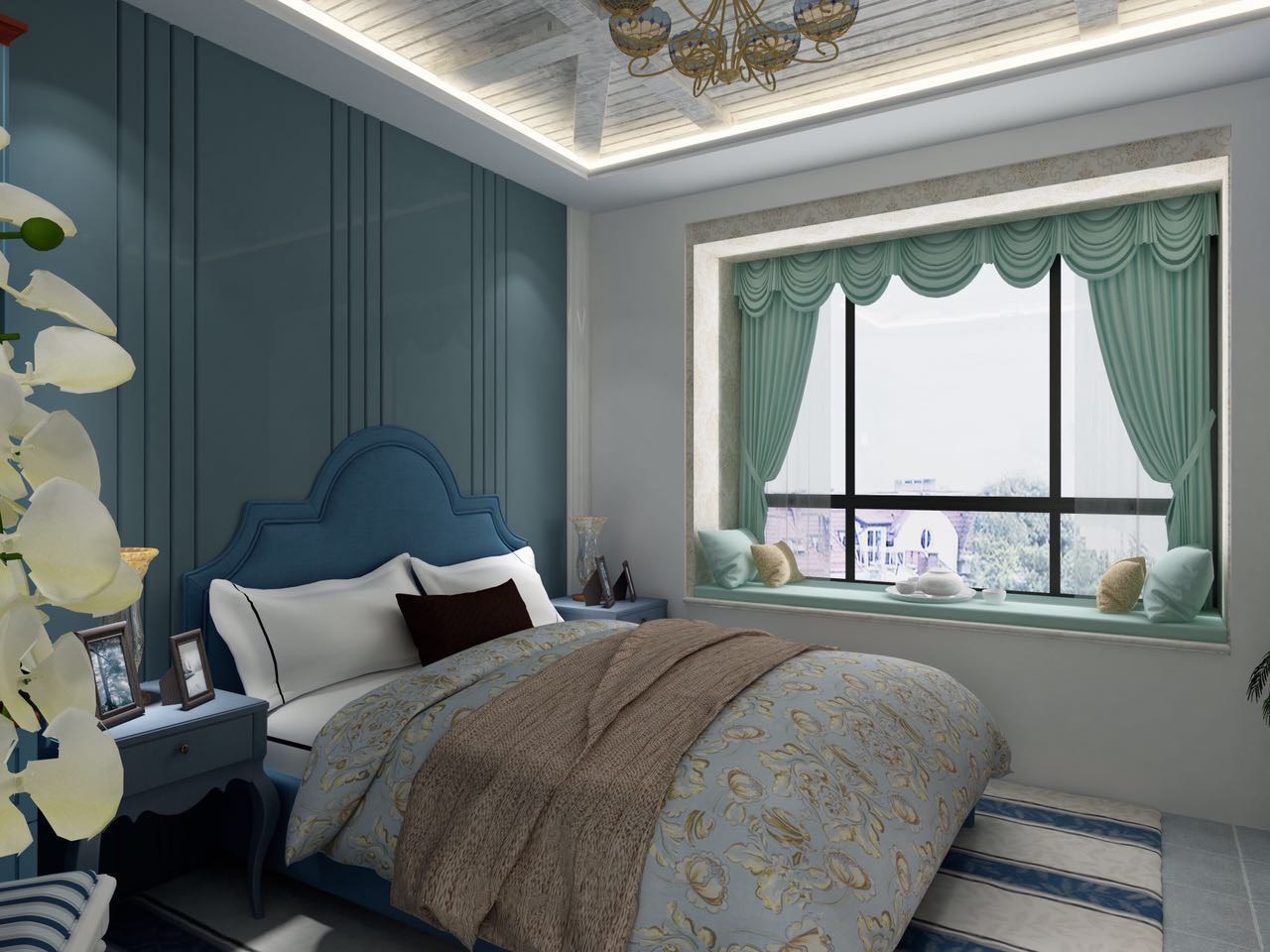 天朗大興郡/142平米/地中海風(fēng)格