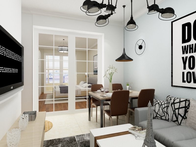 香江灣/68平米/現(xiàn)代簡約設(shè)計(jì)