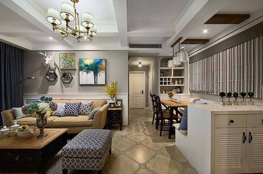 曲江明珠/77平米/歐式風格