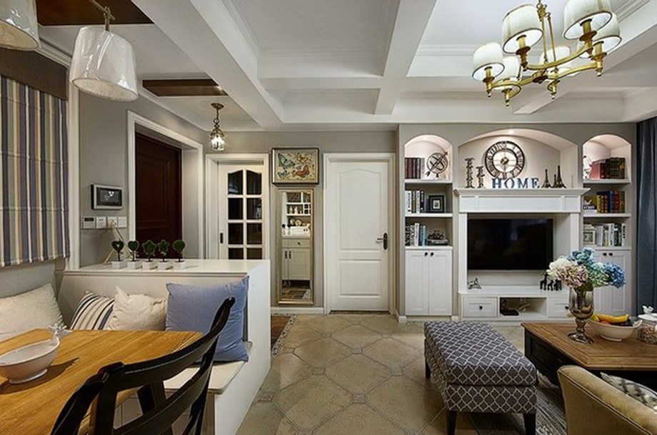 曲江明珠/77平米/歐式風格