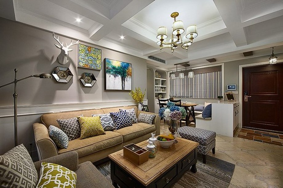 曲江明珠/77平米/歐式風格