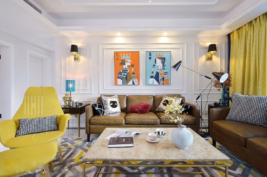 開元第一城120平米現(xiàn)代簡約風格