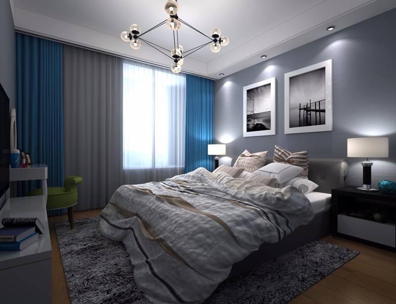 西市佳俊90平米現(xiàn)代簡約風(fēng)格設(shè)計案例