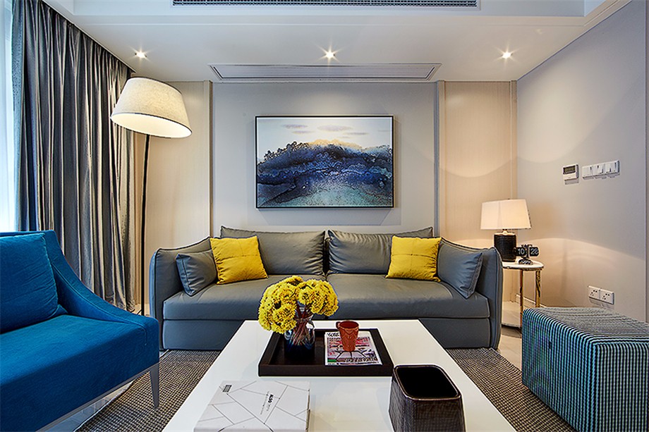 招商依云/138平米/現(xiàn)代簡(jiǎn)約風(fēng)格設(shè)計(jì)裝修