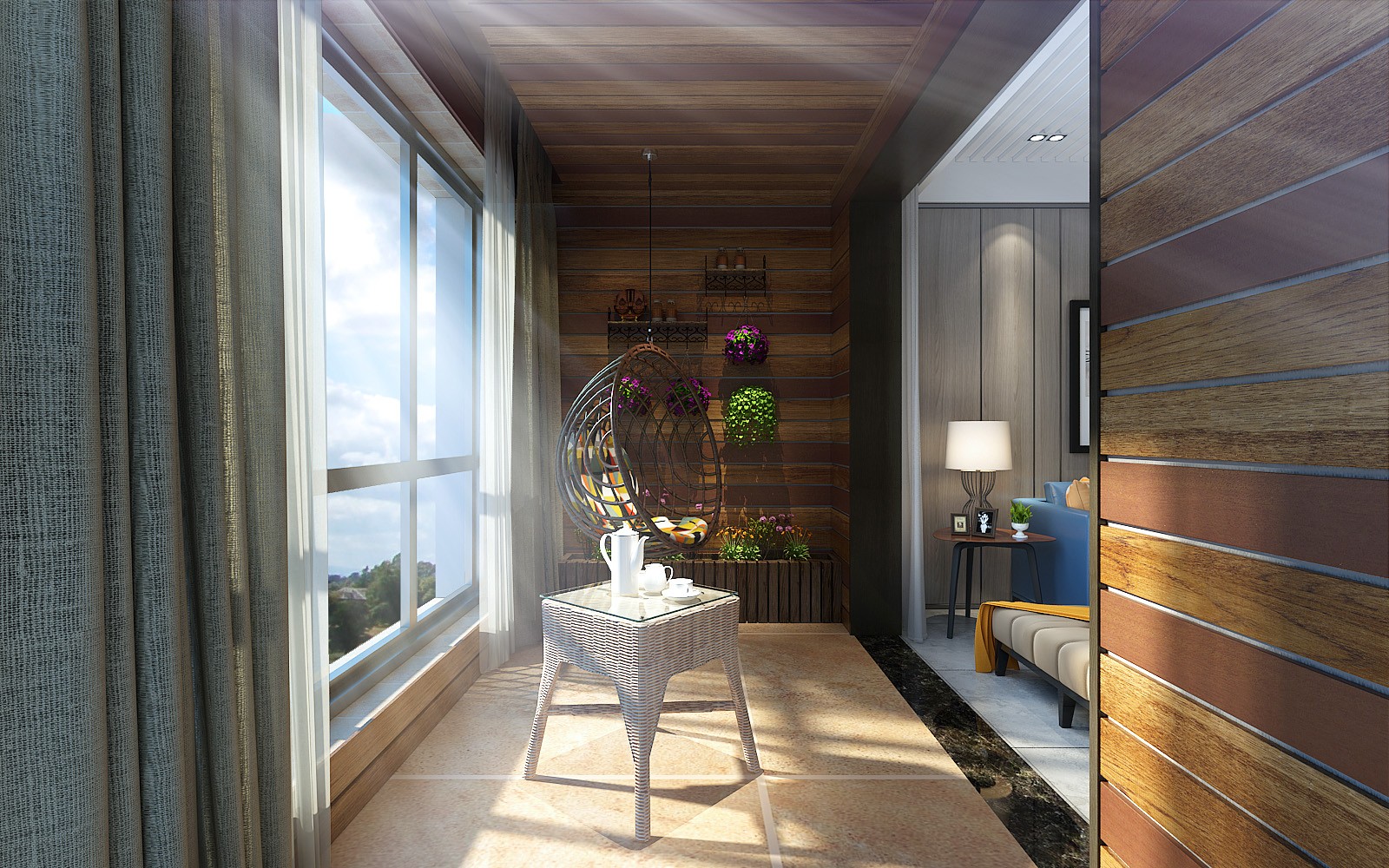 中華世紀城120平簡歐風(fēng)格設(shè)計方案 