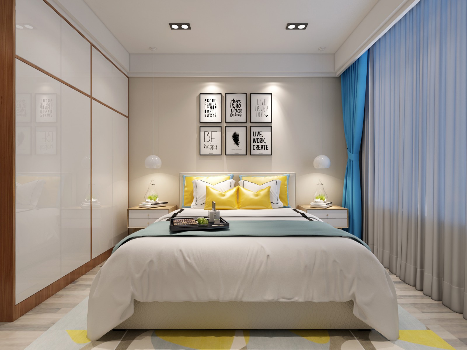 開元第一城120平米北歐設(shè)計風(fēng)格案例