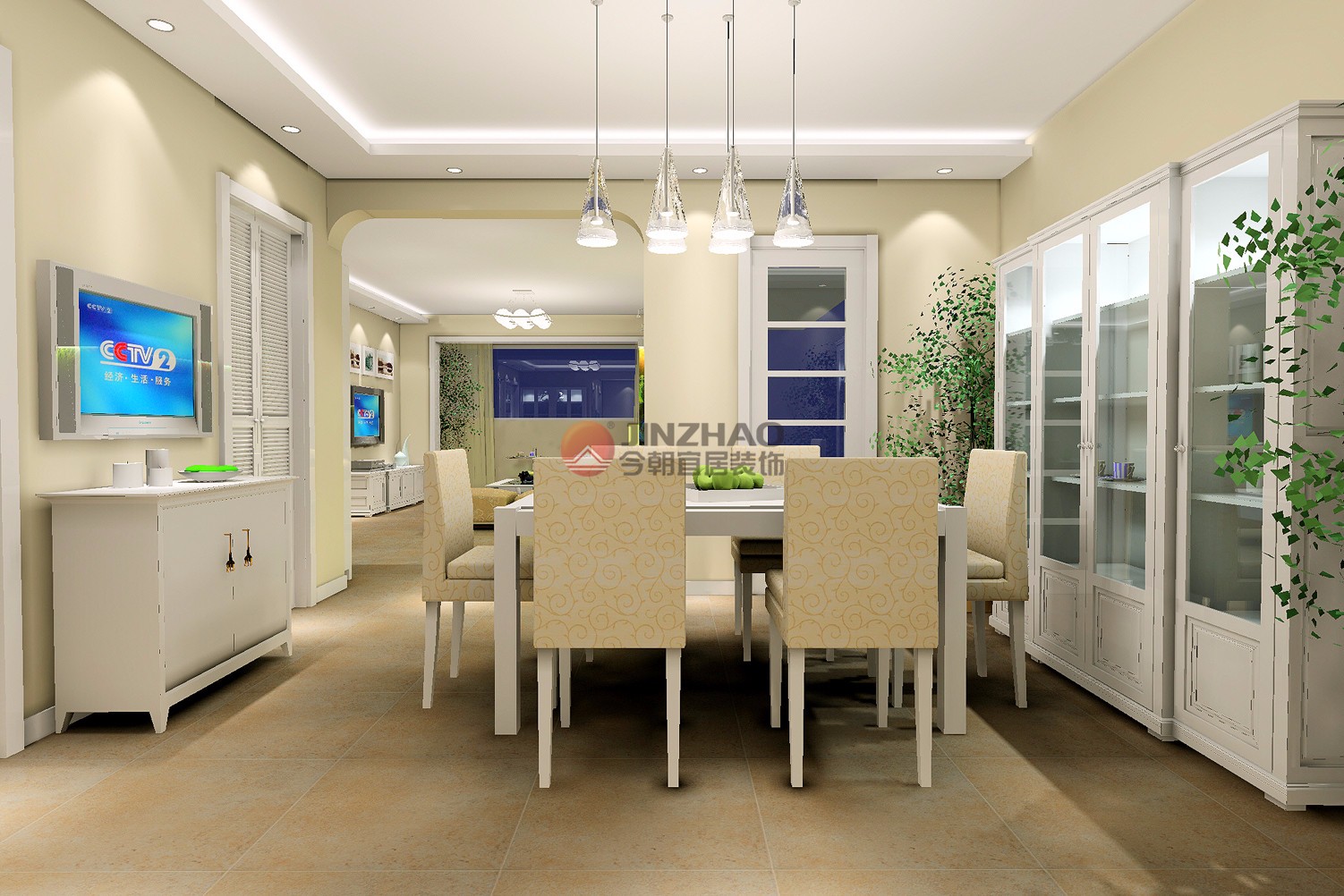 金水灣120平米現(xiàn)代簡(jiǎn)約風(fēng)格設(shè)計(jì)案例