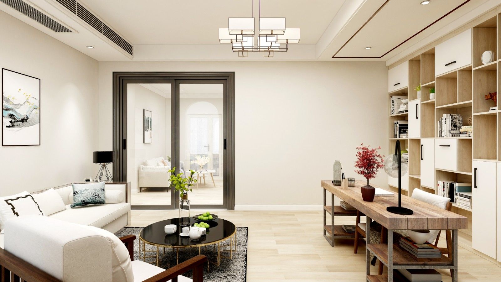 金輝城丨聯(lián)排別墅毛坯房裝修