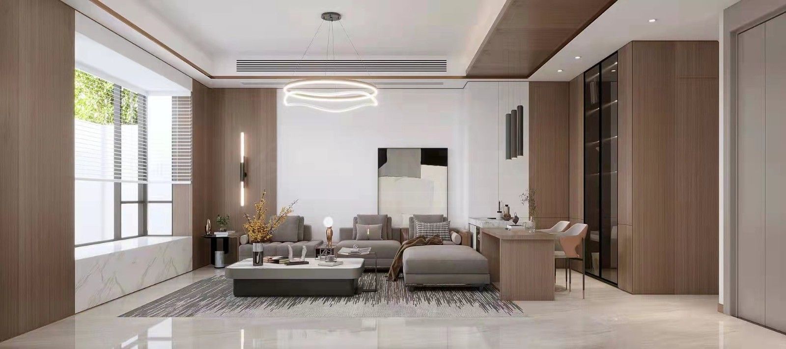 天朗藍(lán)湖樹