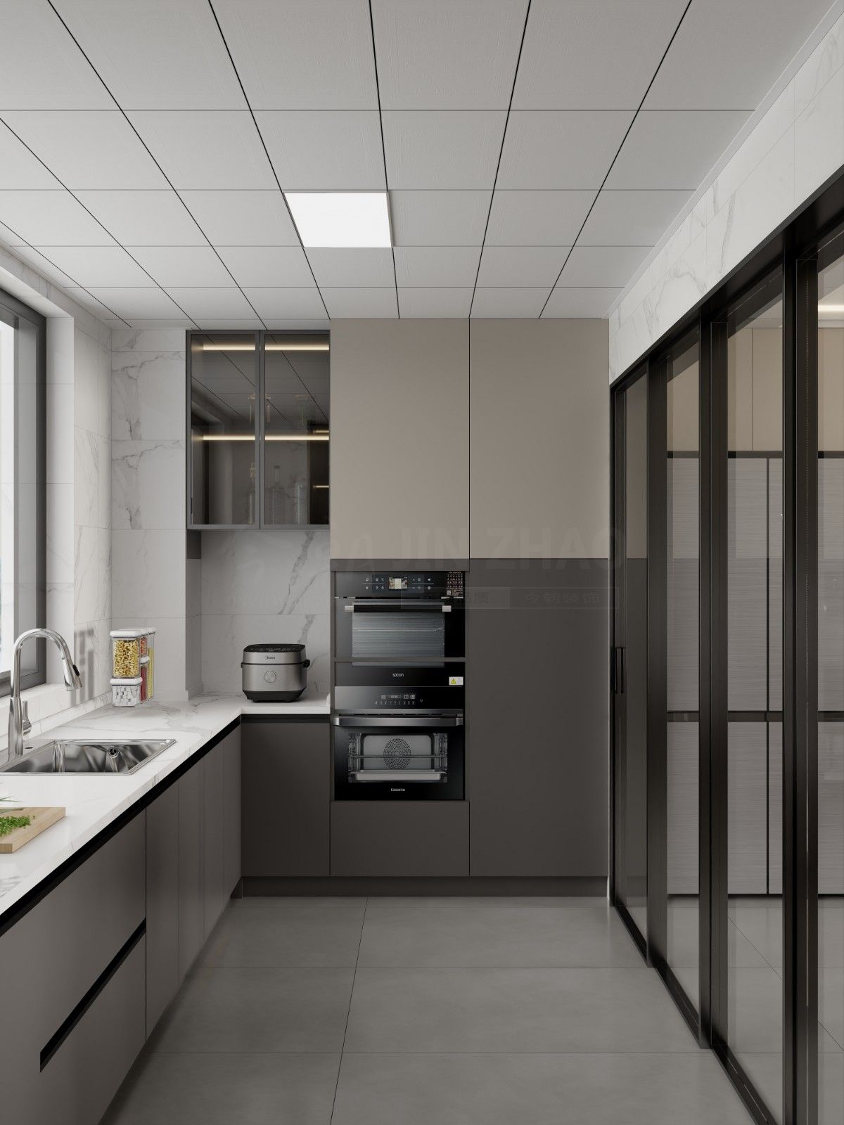 勞動(dòng)公園里