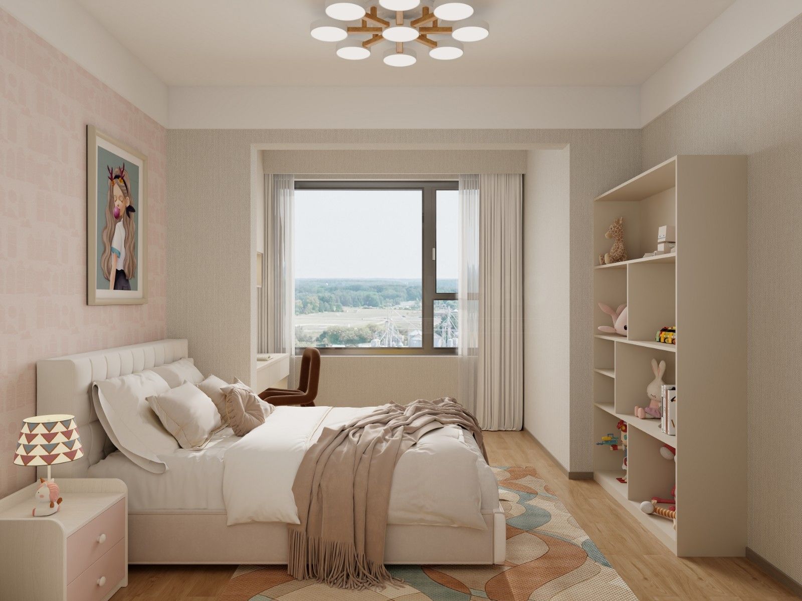 勞動(dòng)公園里