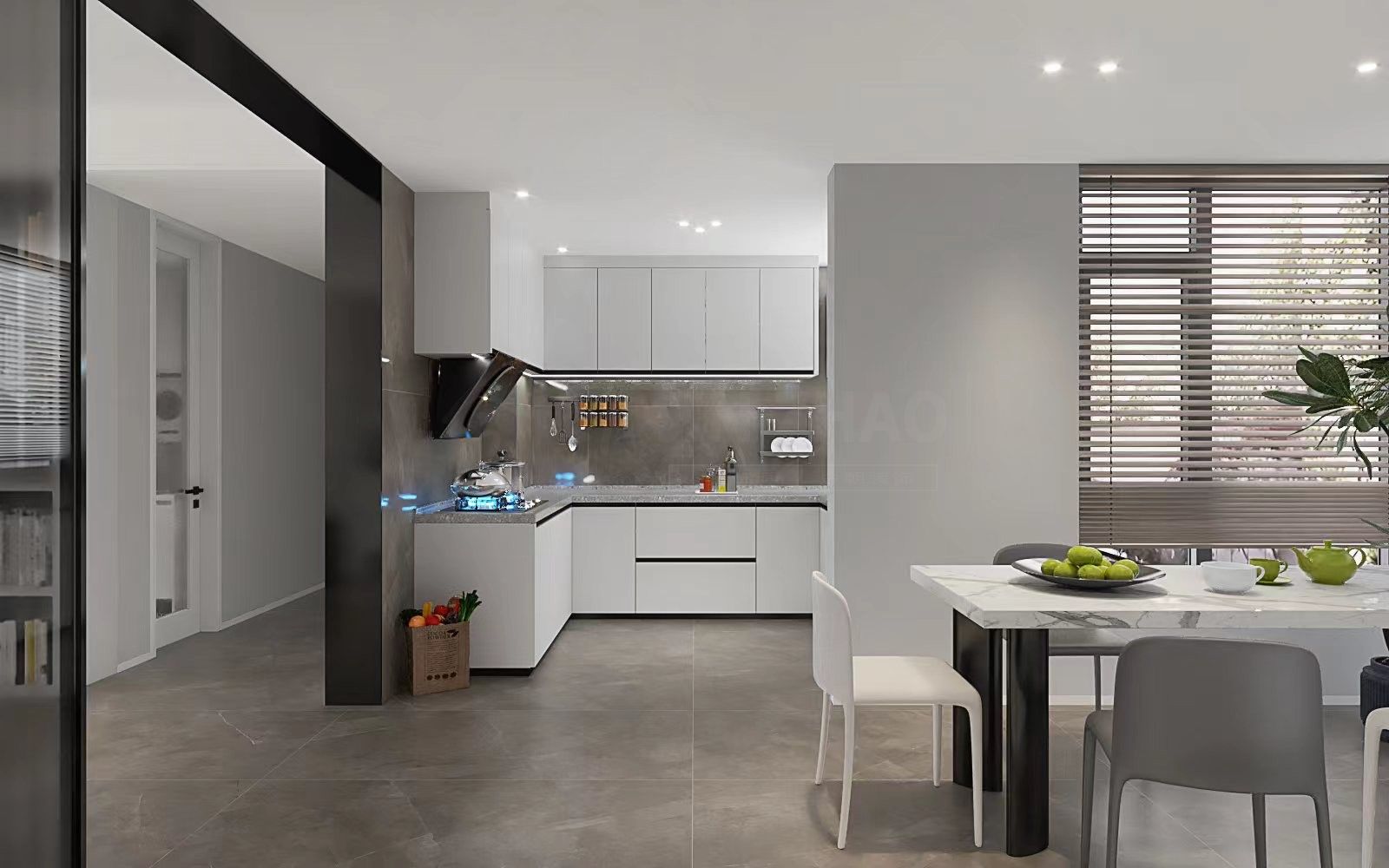 市中法160平現(xiàn)代簡(jiǎn)約