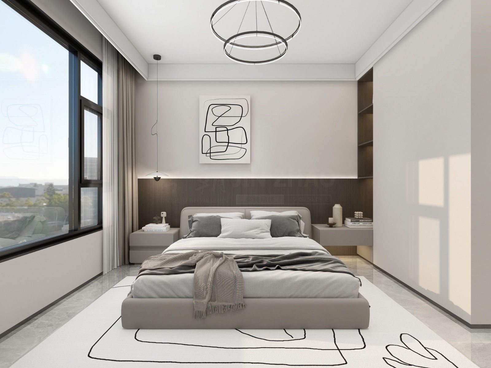 現(xiàn)代簡約風(fēng)裝修效果圖